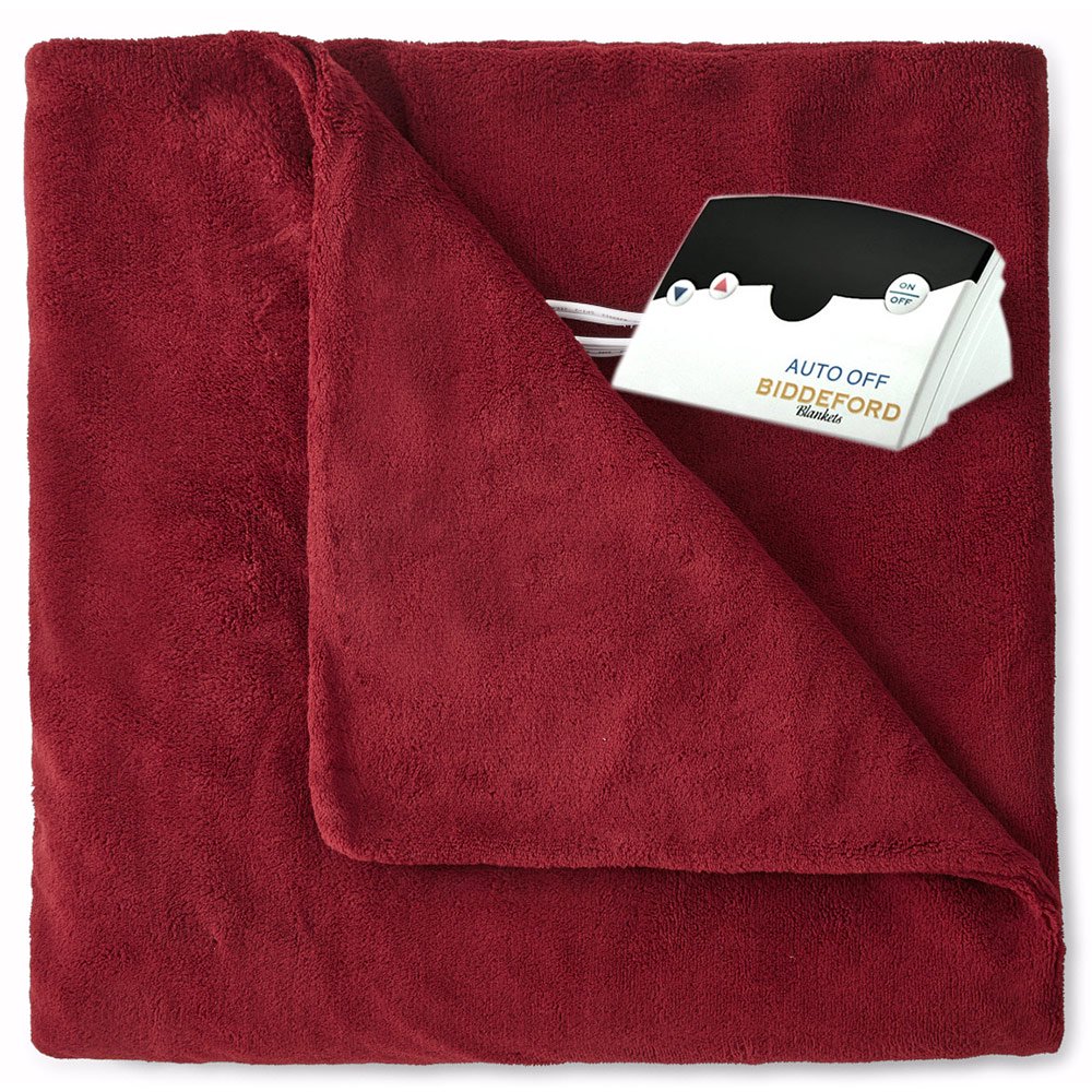 Biddeford Luxurious MicroPlush Electric Heated Blanket Twin Full Queen King
