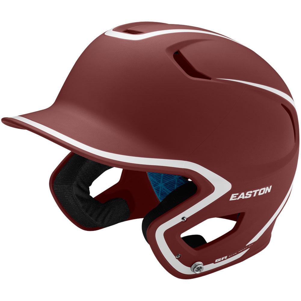 Easton Z5 2.0 Matte TwoTone Batting Helmet Maroon White Walmart