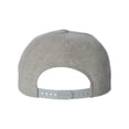 thumbnail image 2 of Yupoong Adult 6-Panel Structured Flat Visor Classic Snapback, 2 of 2