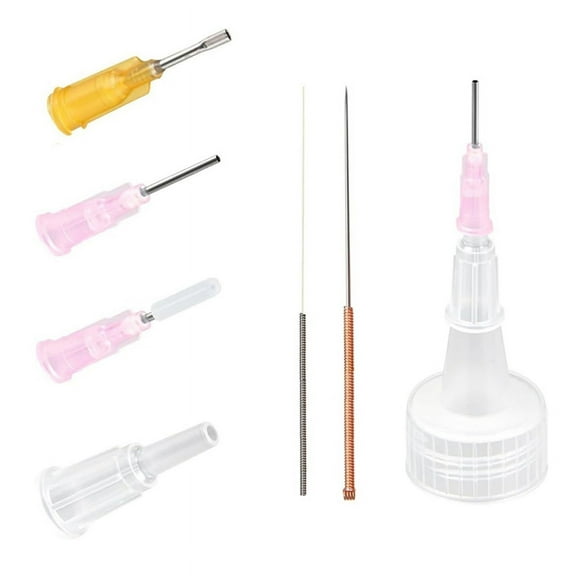 12-Pack Precision Applicator Caps - Precision Tip Applicator Caps for 2 Oz Acrylic Paint Bottles for DIY Crafters