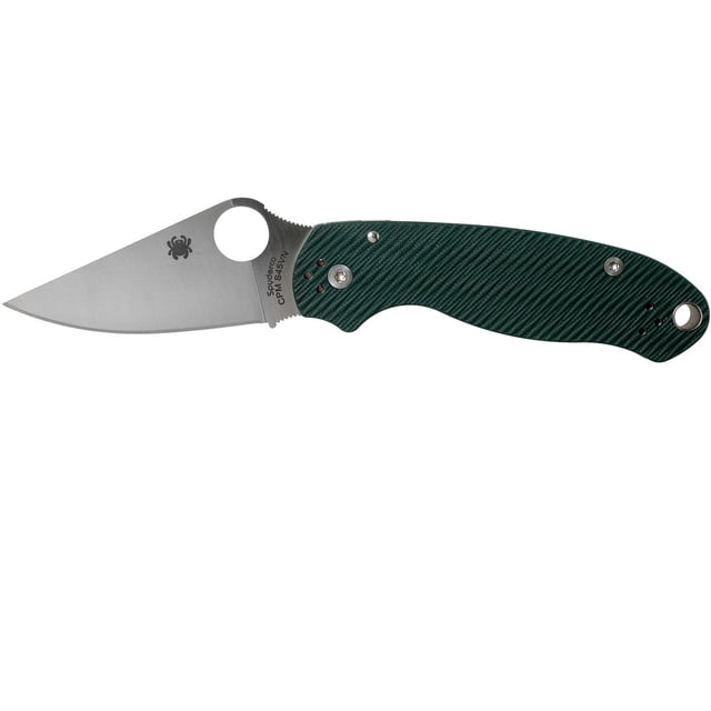 Spyderco Para 3 SPRINT RUN Couteau de Compression Vert (2,95 & quot; Satin S45VN) C223GPFGR
