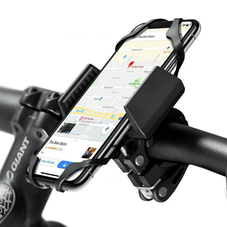 widras bike and motorcycle cell phone holder 2nd generation, bicycle mount  for iphone x 8, 7, 6s 5s plus, samsung galaxy s5 s6 s7 note or any  smartphone & gps