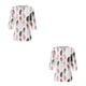 thumbnail image 1 of Sonducket Blusa de manga corta para mujer, jersey estampado, camisa para trabajo, playa, vacaciones, viajes, verano, Top, ropa de moda Type2 NO2, 1 of 6