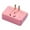 Pink PK, variant on Tax Free Weekend Iumwxz One To Three Socket 180 Degree Rotatable One To Three Power Conversion Plug Socket Converter Wireless Socket