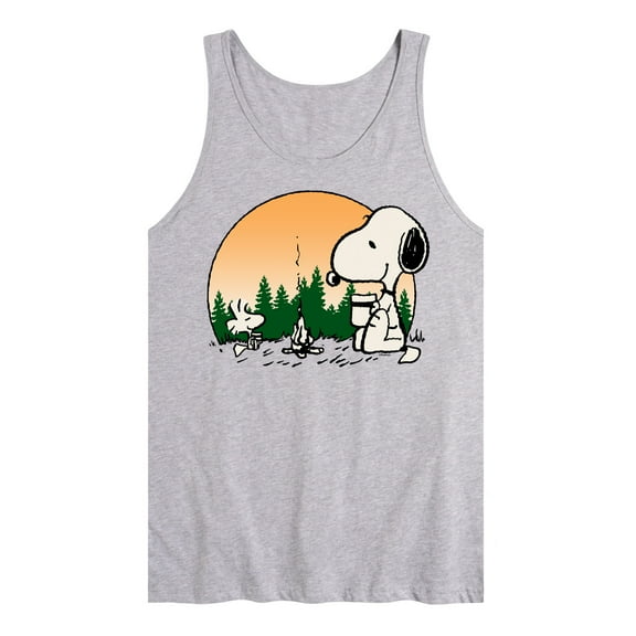 Peanuts - Campfire Mugs - Men's Jersey Tank Top