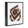 thumbnail image 3 of Stupell Industries Eclectic Sleeping Cat in Shoebox Black Framed Giclee Art, 12 x 12, by Amanda Greenwood, 3 of 8