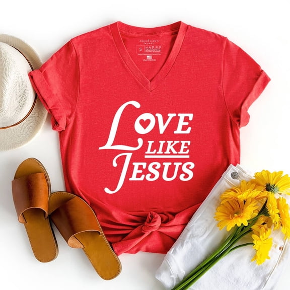 Love Like Jesus V-Neck