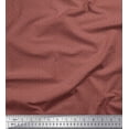 thumbnail image 1 of Soimoi Brown Georgette Viscose Fabric Circle & Cross Geometric Fabric Prints By Yard 42 Inch Wide, 1 of 4