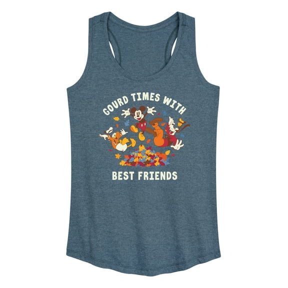 Mickey & Friends - Gourd Times With Best Friends - Women's Racerback Tank Top
