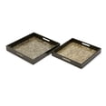 thumbnail image 2 of Stunning Set of 2 Jacobs Mother of Pearl Serving Trays, 2 of 2