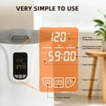 thumbnail image 3 of FREE VILLAGE 20L Towel Warmer for Bathroom and Spa,Large Towel Heater Bucket with 3 Timer and Temperature Settings,Up to 24h Delay Timer,Suitable for Oversized Towels,Blankets,Bathrobes, 3 of 9