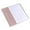 Pink, variant on Tnobhg 10 Pcs Clear Report Covers with Sliding Bar A4/Letter Paper No Punching Required Thickened Drawbar Folder