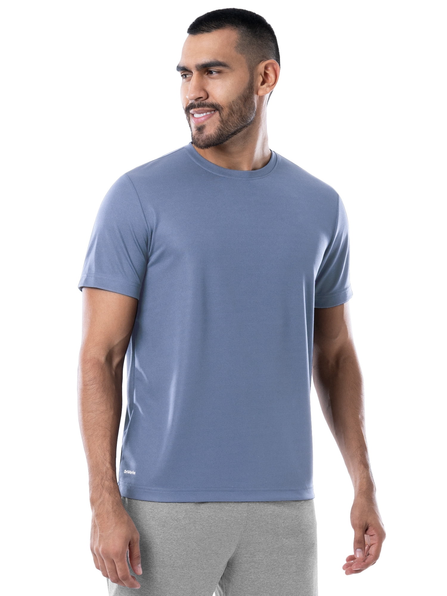 Athletic Works Men's and Big Men's Core Active Tee with Short Sleeves, Sizes XS-4XLT