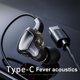 thumbnail image 4 of Gwong Electrónica Bobina de doble movimiento Sound Sound Type-C Auricular para Xiaomi Oppo Huawei Vivo, 4 of 6