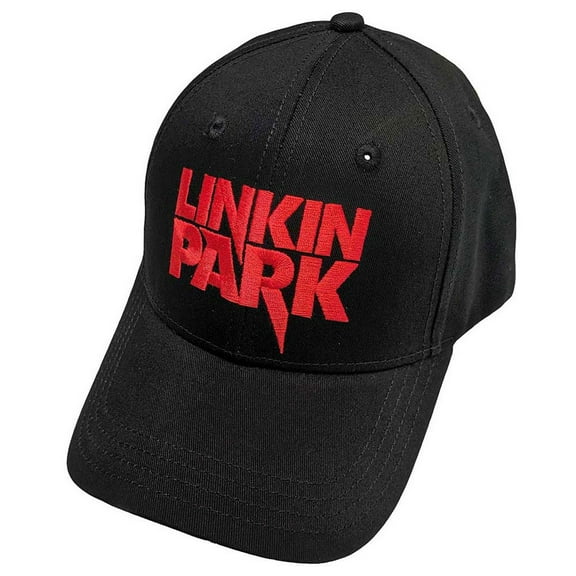 Linkin Park Band White Logo Hat Adjustable Black
