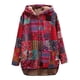 thumbnail image 1 of Sudadera con capucha estampada para mujer, moda informal holgada, además de abrigo de manga larga de terciopelo, Tops Fridja  BV0+303, 1 of 3