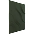 thumbnail image 2 of Ekena Millwork 11 7/8"W x 11 7/8"H Lane EnduraWall Decorative 3D Wall Panel, UltraCover Satin Hunt Club Green (12-Pack for 11.76 Sq. Ft.), 2 of 6