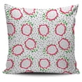 thumbnail image 1 of Funda de cojín con estampado de semillas de fruta de dragón, 1 of 5