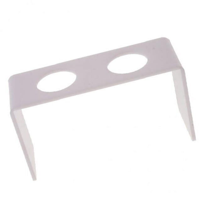 2x2 Agujeros Acrílico Cono De Helado Sushi Stand Holder Baby Showers 2 piezas