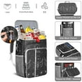 thumbnail image 5 of Steampunk Cooler Backpack - Insulated Soft Cooler Bag with Cosmic Art & Astronomical Map Print, 20L Capacity for Outdoor, Travel, Work, 5 of 6