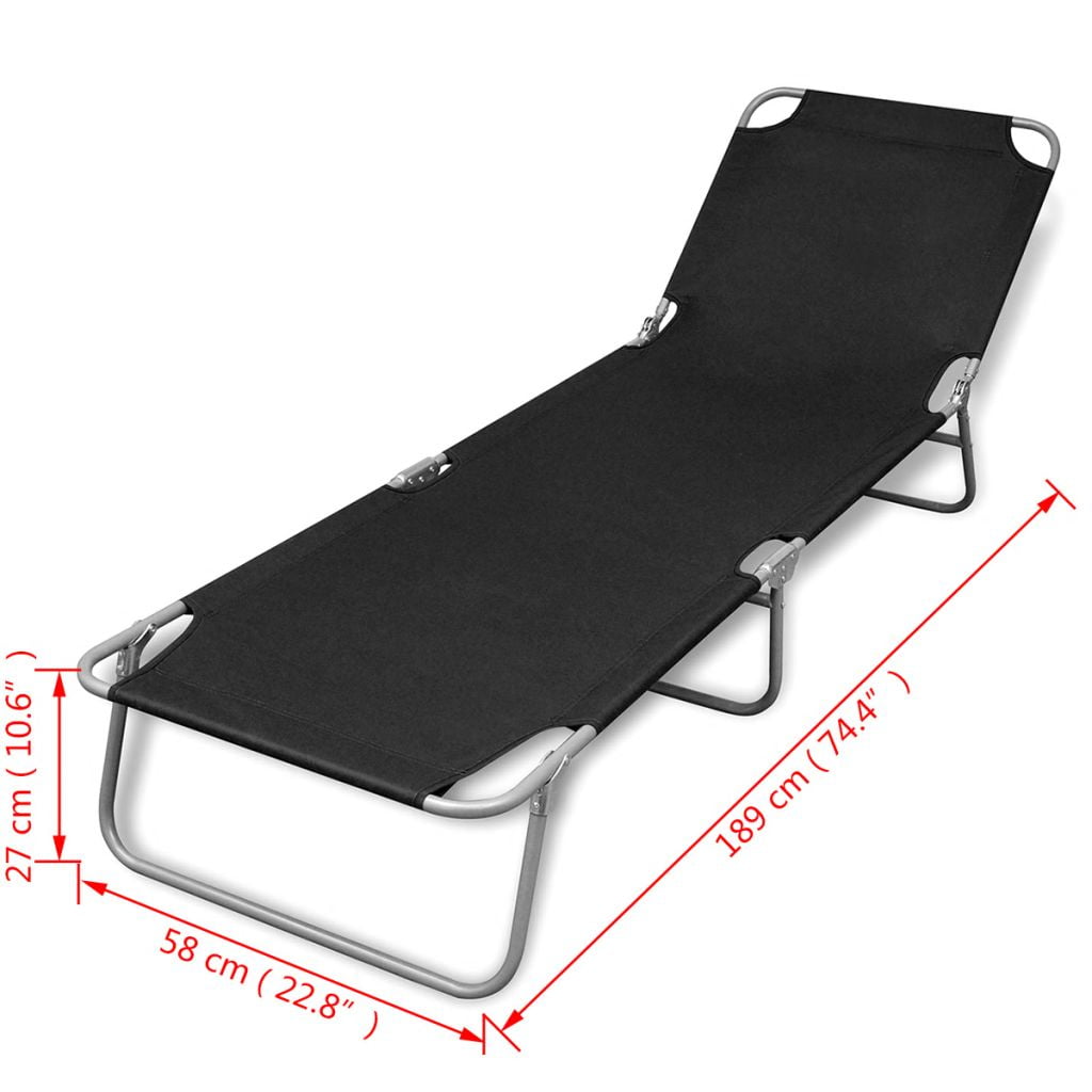 Folding Sun Loungers, Outdoor Garden Poolside Sun Seating