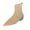 Beige Low-Heeled Mid Calf Boots, variant on Women's Nubuck Suede Ankle Boots Low Heel Pointed Toe Casual Versatile Fall Winter Fashion Footwear