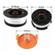 thumbnail image 4 of Carrete de repuesto universal compatible con cortacéspedes Black Decker, 4 of 5