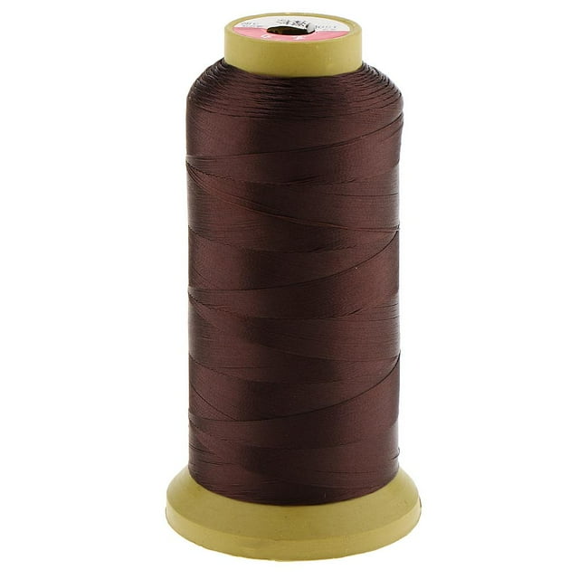 Milaget Hair Sewing/Braid/Weaving Bangs Extension Decor Thread 0.2mm Dark Brown