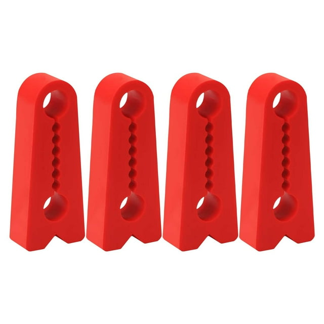 Kieccall 4Pcs Silicone Car Door Lock Buffer Pads - Shock-Absorbing & Silencing Protection, Anti-Scratch Design for Vehicle Door Locks & Handles