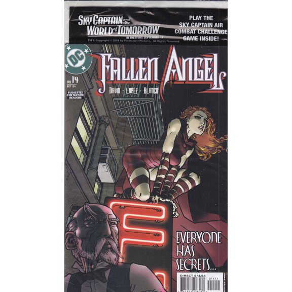Fallen Angel #14 (in bag) VF ; DC Comic Book