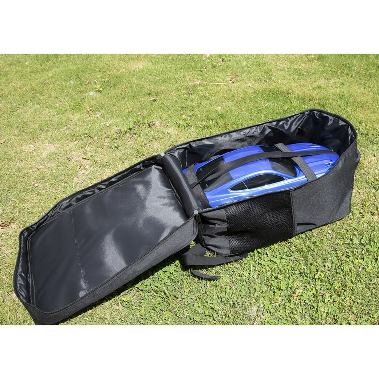 RC Car Travel Bag Backpack Case Protective Carry Storage Bag for RC scale  Racing Truck RC Car Spare Parts - Black
