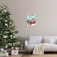 thumbnail image 2 of Oh What Fun Santa Driving Gifts Holiday Graphic Art Gray Framed Art Print Wall Art, 2 of 7