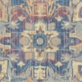thumbnail image 5 of Claremont Blue/Purple Square Rug-Color:Blue/Gold,Shape:Small Rectangle,Size:3'-3" X 5'-3", 5 of 5