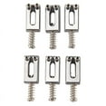 thumbnail image 2 of 6 Piezas Juego Plano Selleta de Puente Guitarra Electrica Para Reemplazo, 2 of 10