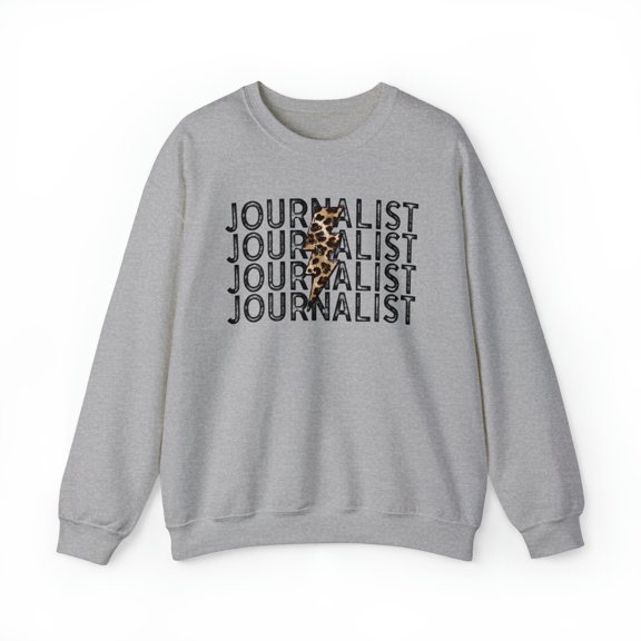 Journalist Journalism Grad Graduation Writer Sweatshirt, Gifts, Crewneck