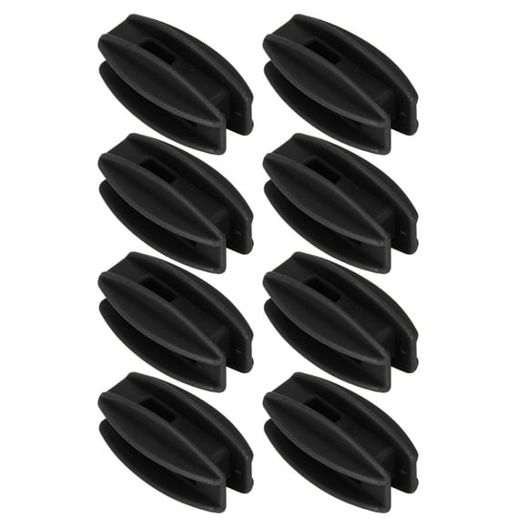 Electric Fence Insulator, Corner Post Fence Insulator Strong Insulation ABS Sturdy Rainproof 100PCS For Garden Black