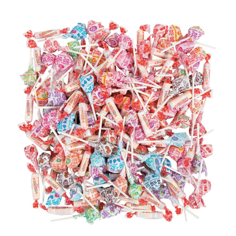 Bulk Dum Dums Original Mix Flavors Lollipops Suckers Pop, 1000