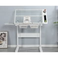 thumbnail image 4 of Adjustable Drawing Table with Hand-Operated Device / Tiltable Desktop, Extended Surface & Stool Included, 4 of 6