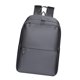 thumbnail image 5 of Mochila para portátil, organizador ligero, bolso de hombro transpirable para el trabajo en avión Gris, 5 of 9