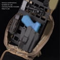 thumbnail image 2 of Mochila con panel Molle Panel Molle Organizador de engranajes portátil Mochila Panel de almacenamiento de equipos Inserto rígido Panel Molle Inserto rígido Panel MOLLE PP Anggrek Otros, 2 of 7