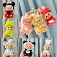 thumbnail image 4 of Muñeca colgante de la serie Labubu de primera y segunda generación, colgante de ropa para muñecas, muñeca de vinilo de la serie Labubu Sit Party Macaron, ropa kawaii, 4 of 5