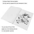 thumbnail image 1 of Thick Professional  Book, 50pcs  Template Book,  Store  Lovers for  Artist Personal Use, 1 of 8