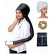 thumbnail image 1 of Capó para secador de pelo con red para dejar caer el cabello,Capó de secado de cabello para secador de pelo,Gorra caliente portátil para el cuidado del cabello con acondicionamiento profundo para el h, 1 of 5