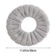 thumbnail image 2 of JINESXIAO Liquidación de hoy Funda para asiento de inodoro, gruesa, suave, cálida, elástica, lavable, se adapta a todos los asientos de inodoro ovalados, color gris, 2 of 3