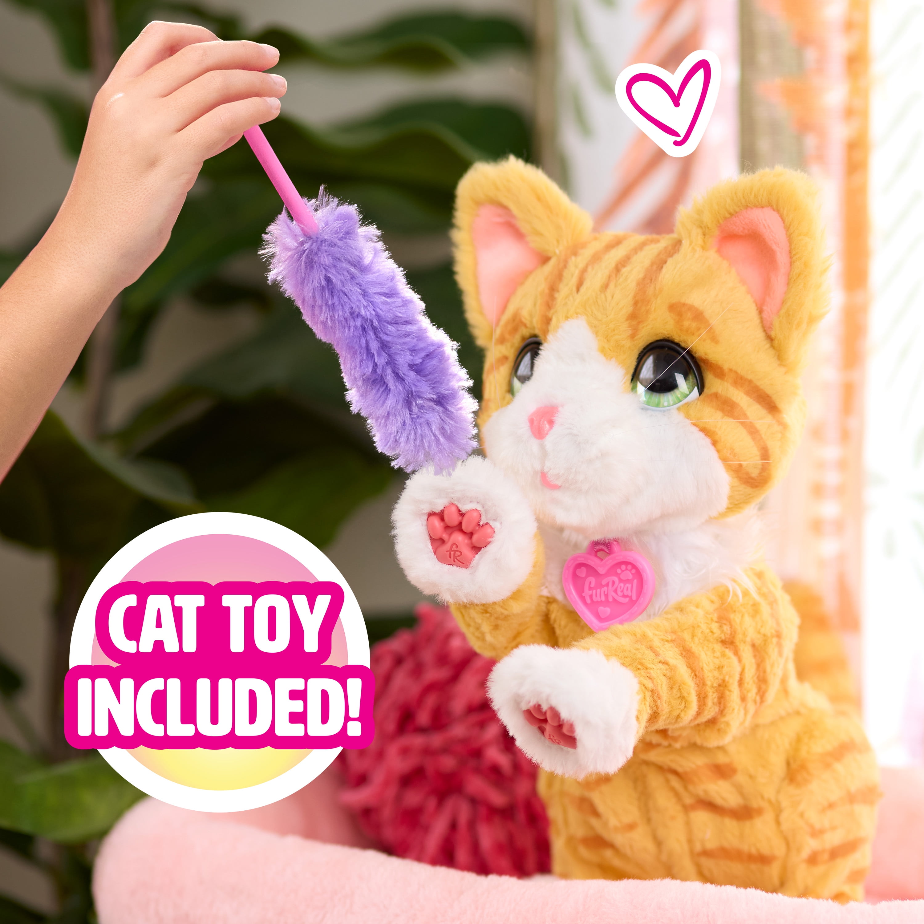 furReal Bella the Biscuit-Making Kitty, Interactive Cat toy, 10 inch Cat, Boys and Girls Ages 4 up