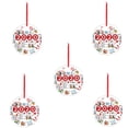 thumbnail image 1 of onlyliua para Interior/Exterior Adornos Colgantes con Formas Personalizadas para Decoración Navideña., 1 of 2
