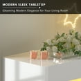 thumbnail image 4 of "GETYES 70"" Electric Fireplace TV Stand, White Finish, Adjustable Flame, Remote Control", 4 of 9