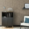thumbnail image 2 of Fine Decor Gerrit Light Brown Geometric Panel Wallpaper, 2 of 5