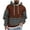 A-A-Brown, variant on Momasggi Oversized Hoodies for Men Big and Tall Long Sleeve Drawstring Hooded Sweatshirt Plaid Color Block Pullover Tops Fall Winter Fleece Hoodie with Pockets Army Green 2XL