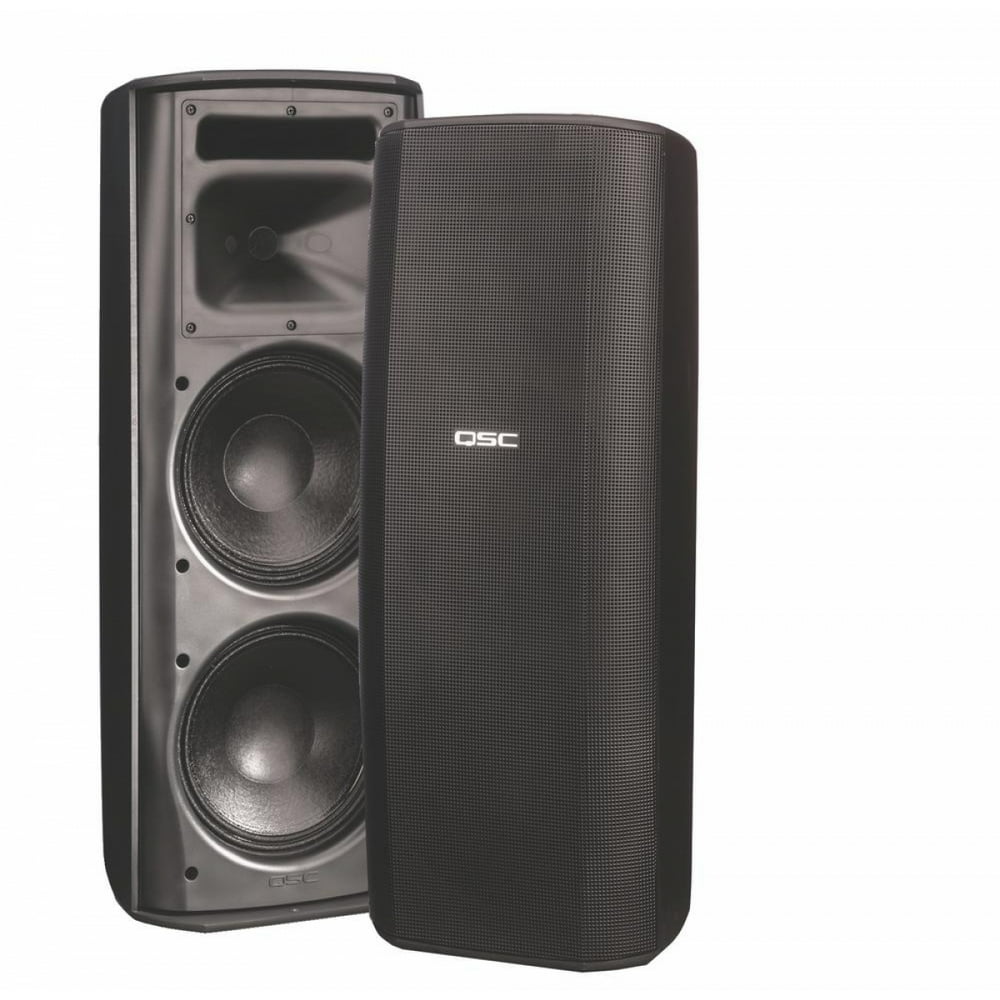 QSC AcousticDesign ADS282H 2way Speaker, 450 W RMS, Black Walmart